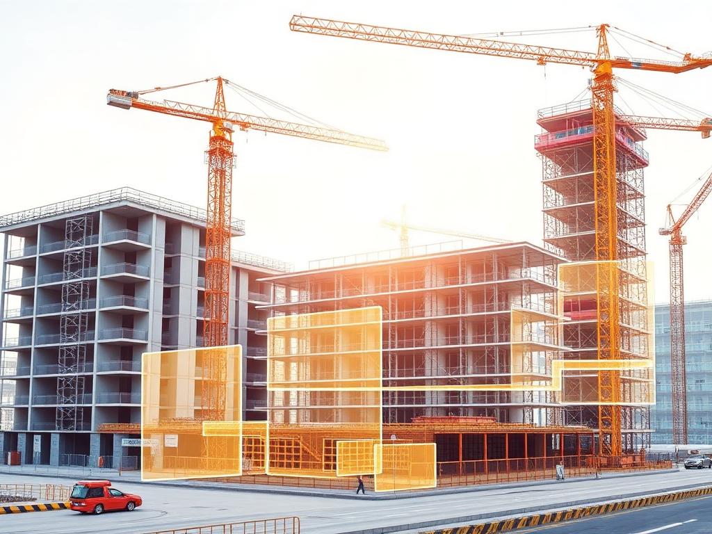 4D construction sequencing & site logistics modelling