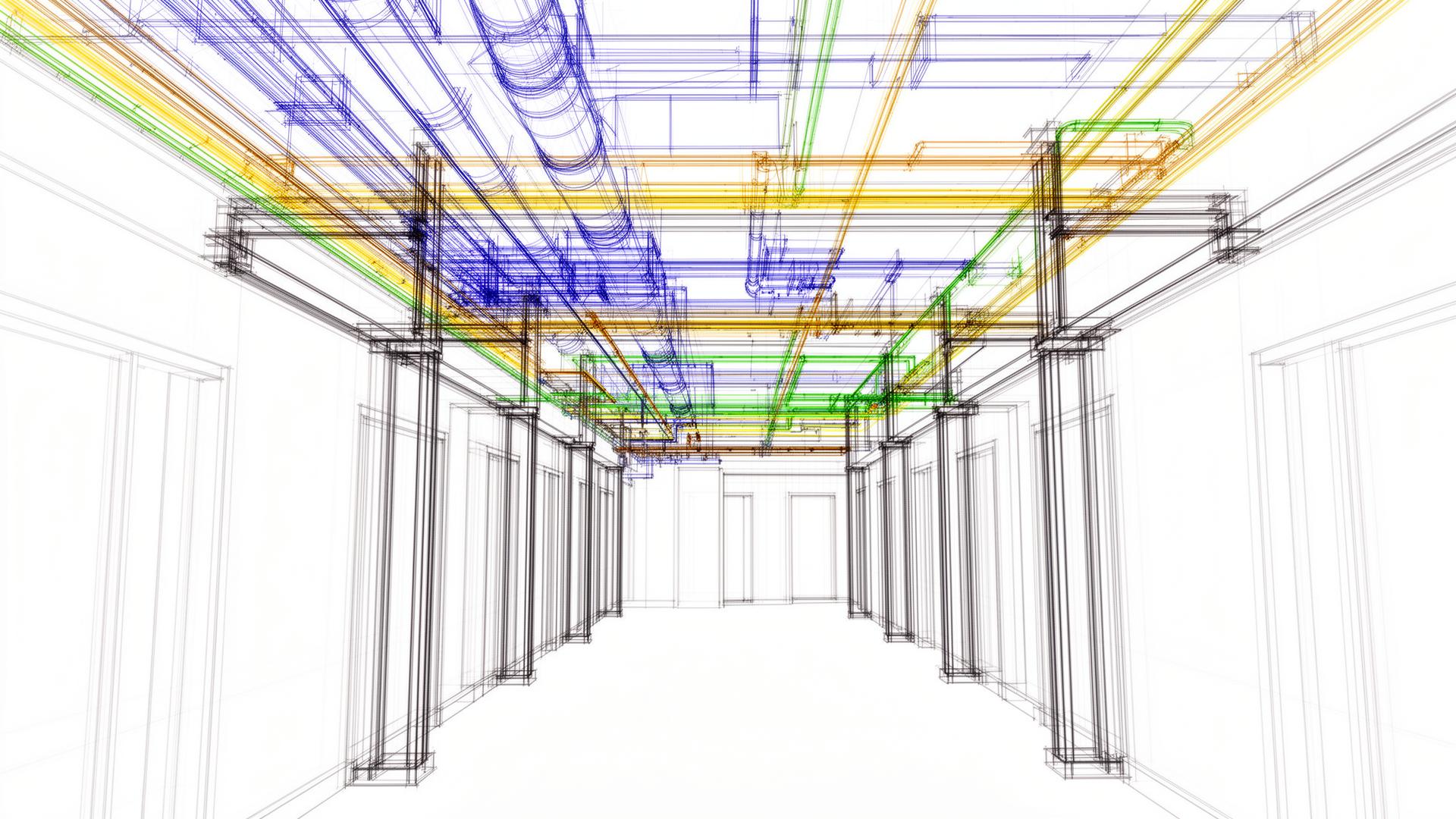 Residential MEP Corridor Coordination