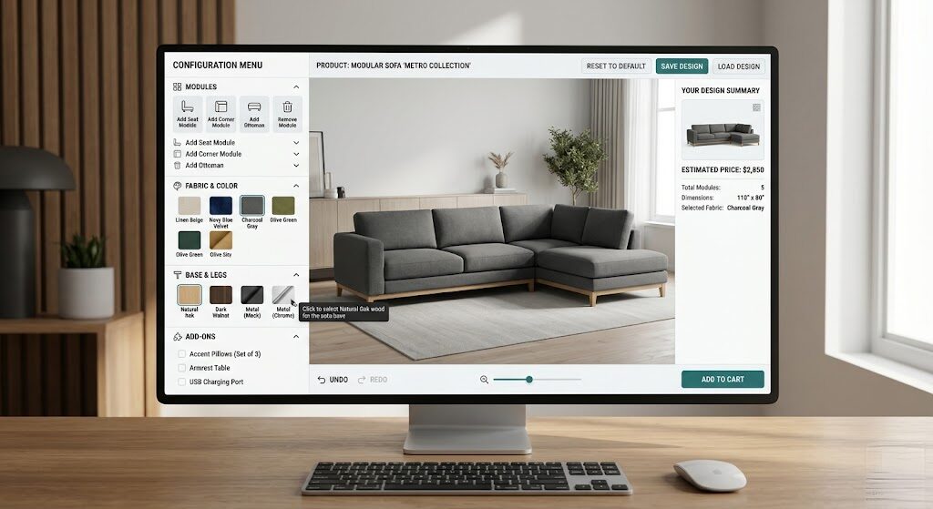 ShapeDiver platform interface